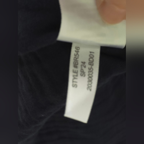 J.Crew Men’s Navy Short Sleeve Button-Up Shirt Gauze Cotton Size M NWT - Picture 8 of 8